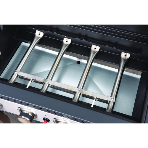 ΨΗΣΤΑΡΙΑ ΥΓΡΑΕΡΙΟΥ UNIMAC GAS BBQ (661316) 4+1 (ΠΛΑΪΝΗ) ΕΣΤΙΕΣ BLACK  PREMIUM